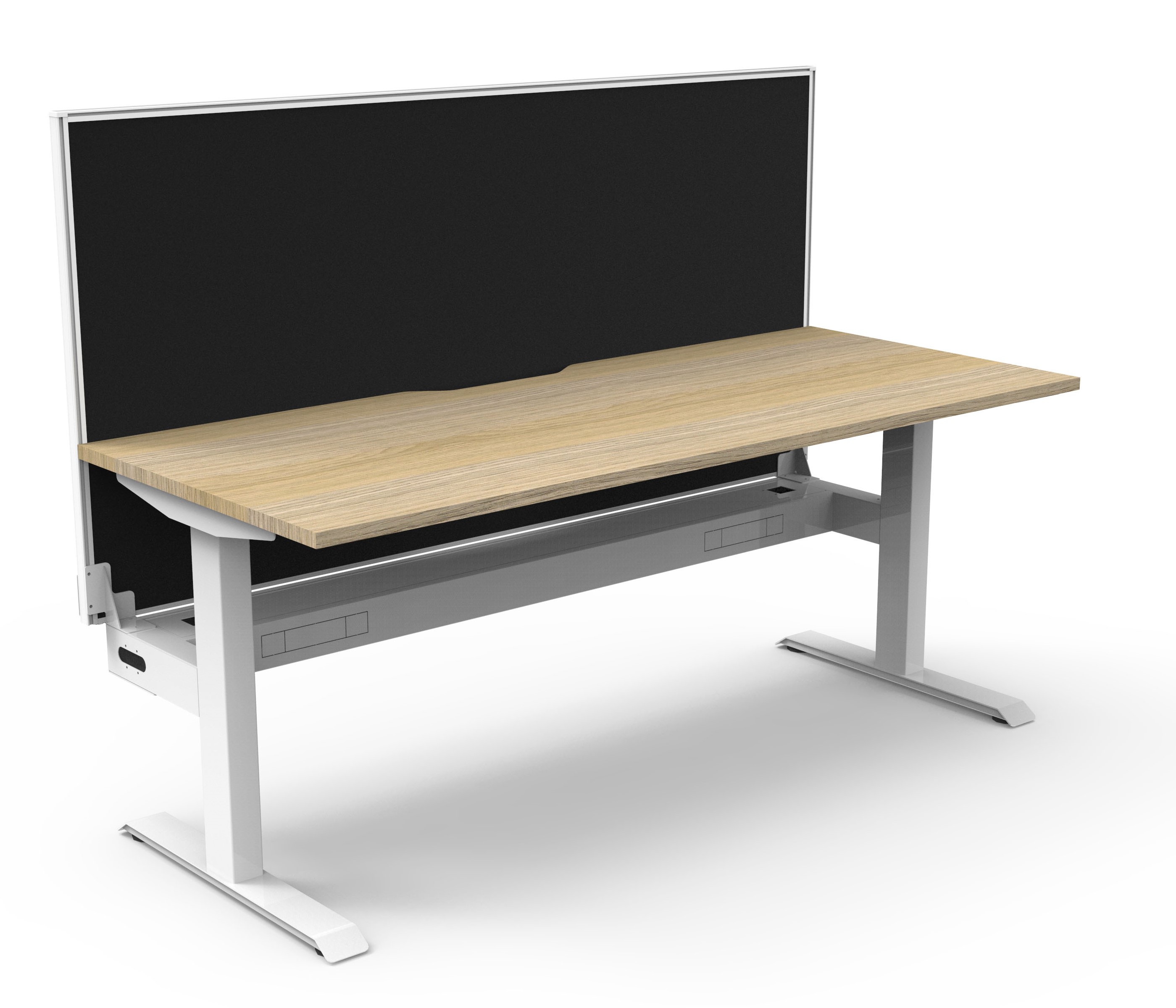 Boost Static 1 Person Workstation - With Screen